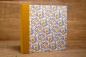 Preview: Extraordinary photo album "Otti", flowers yellow and blue, handmade in Germany